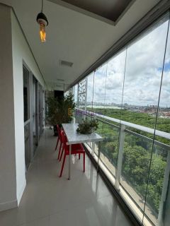 Apartamento MOBILIADO de 82m² com 2 suítes no Aivia Cube - Península da Ponta D'areia