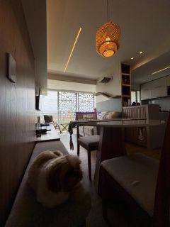 Alugo apartamento mobiliado com 2 quartos (1 suíte) no Aivia Cube com visita mar - Península da Ponta D'areia