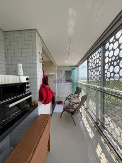 Alugo apartamento mobiliado com 2 quartos (1 suíte) no Aivia Cube com visita mar - Península da Ponta D'areia