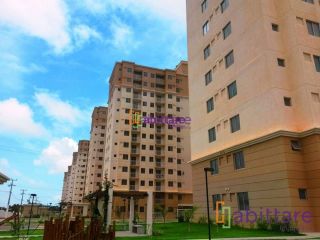 Apartamento de 45m² com 2 quartos + 1 banheiro no Condomínio Costa Araçagy