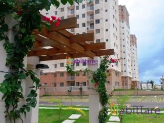 Apartamento de 45m² com 2 quartos + 1 banheiro no Condomínio Costa Araçagy