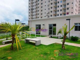 Apartamento de 45m² com 2 quartos + 1 banheiro no Condomínio Costa Araçagy