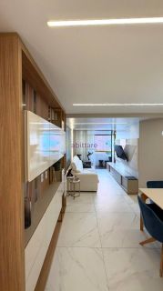 Apartamento Mobiliado de 85m² com 3 quartos (1 suíte) no Porto Seguro