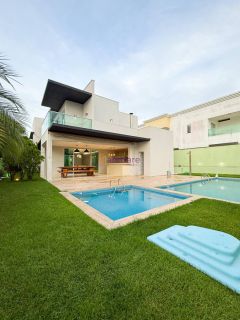 Alugo casa mobiliada no Alphaville  - Fino acabamento e com 4 suítes