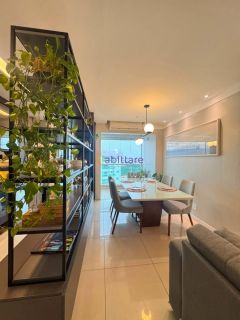 Apartamento mobiliado de 85m² com 3 quartos (1 suíte) no Ilha Parque Residence