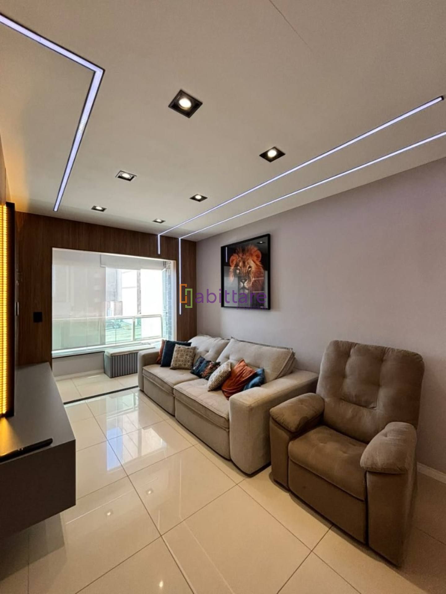 Apartamento Mobiliado de 78m² com 3 quartos (1 suíte) no 3D Towers - Jardim Eldorado