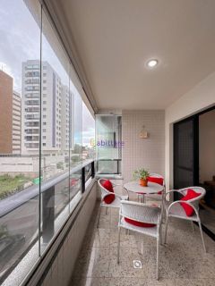 Edificio Buenos Aires - Apartamento de 150m² com 3 suítes + DCE no Calhau.