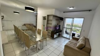 Alugo apartamento mobiliado no Brisas Life com 3 quartos sendo 2 suites