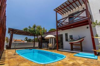 Arcos da Mangaba - Casa com 3 quartos (1 suíte com varanda) + área de lazer privativa com piscina e churrasqueira