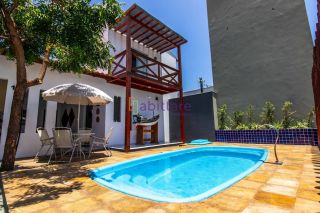 Arcos da Mangaba - Casa com 3 quartos (1 suíte com varanda) + área de lazer privativa com piscina e churrasqueira