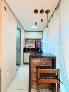 Altos do Renascença - Apartamento Mobilado de 95m² com 03 quartos (1 suíte).