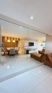 Apartamento de 105m² no Monte Carlo com 03 suítes (1 master) - MOBILIADO.