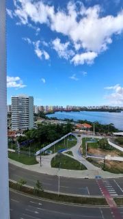 Edifício Ocean Tower - Apartamento Vista Mar e Lagoa de 87m² com 02 quartos (1 suíte) na Ponta D'areia.