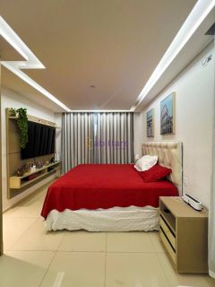 Apartamento de 142m² com 2 suítes (1 com closet) + escritório no Farol da Ilha