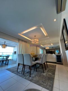 Apartamento de 142m² com 3 suítes no Condomínio Farol da Ilha - Ponta Dareia