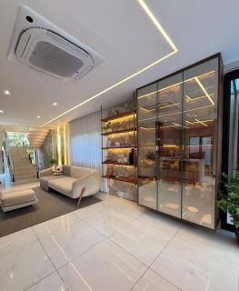 Casa duplex de 280m² no Damha Araçagy com 4 suítes + espaço gourme com piscina