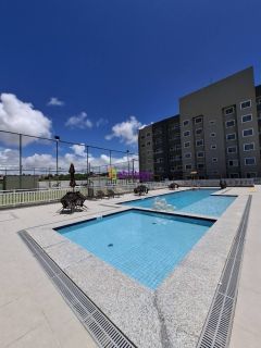 Alugo Prime Calhau I - NOVO - Apartamento com 03 quartos (1 suíte) 65m²