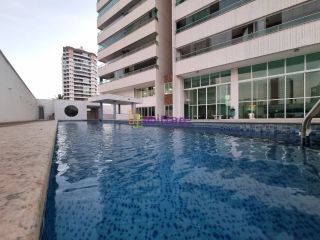 Alugo apartamento de 218m² no Edifício Ecolagune com 03 suítes - Ponta D'areia