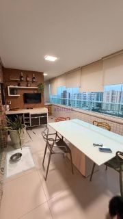Alugo apartamento de 218m² no Edifício Ecolagune com 03 suítes - Ponta D'areia