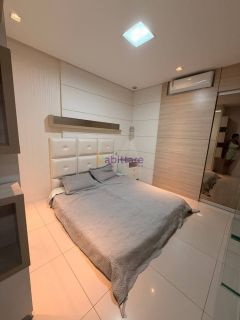 Alugo apartamento de 218m² no Edifício Ecolagune com 03 suítes - Ponta D'areia