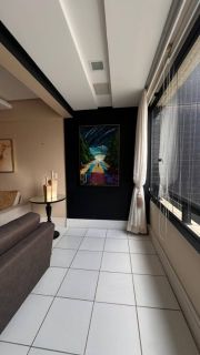 Alugo apartamento mobiliado no Edifício Ponta D'areia - 3 quartos, 2 suítes -