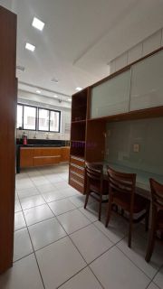 Alugo apartamento mobiliado no Edifício Ponta D'areia - 3 quartos, 2 suítes -