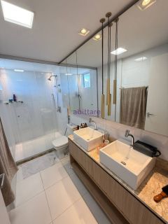 Apartamento MOBILIADO de 125m² com 3 suítes no Monte Fuji - Ponta do Farol