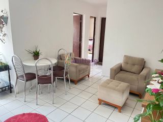 Apartamento de 52m² com 2 quartos (1 semi suíte) no Condomínio Marfim 1