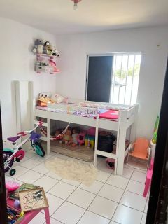 Apartamento de 52m² com 2 quartos (1 semi suíte) no Condomínio Marfim 1