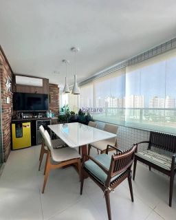 Apartamento com fino acabamento no Ecolagune - 217m² - 04 súítes - Ponta d'Areia