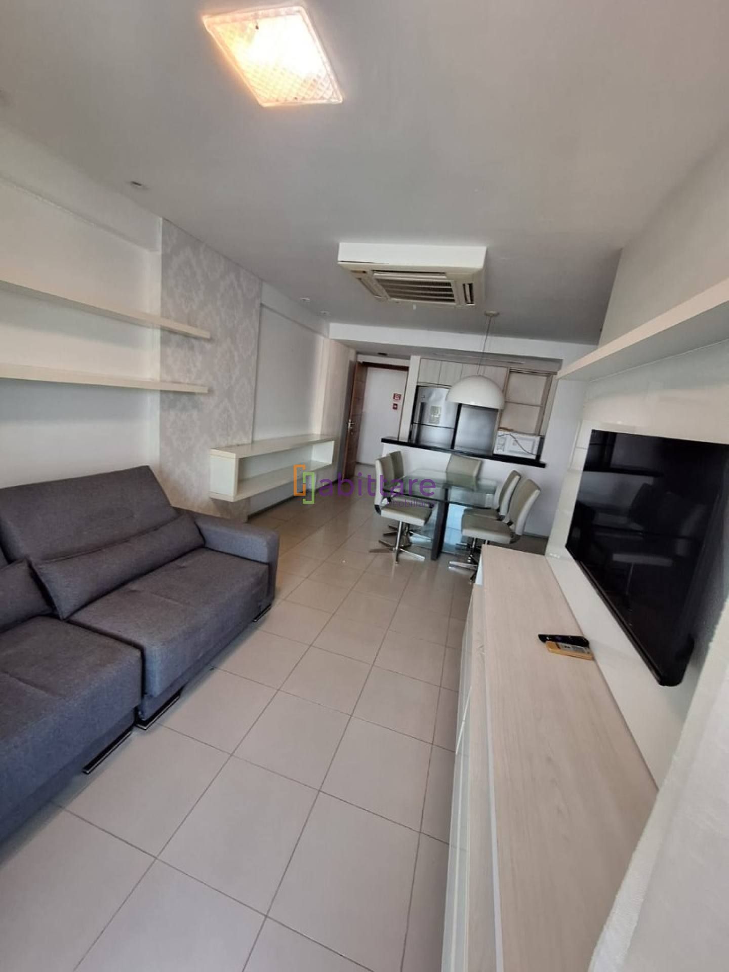 Apartamento de 86m² com 2 quartos (1 suíte) no Lake Side - Ponta D'areia