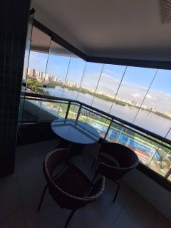 Apartamento de 86m² com 2 quartos (1 suíte) no Lake Side - Ponta D'areia
