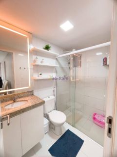 Apartamento de 72m² com 02 quartos (1 suíte) na Península da Ponta D'areia