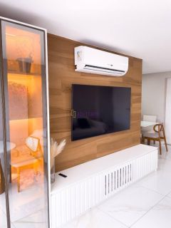 Apartamento de 72m² com 02 quartos (1 suíte) na Península da Ponta D'areia
