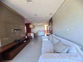 Apartamento mobiliado -109m² com 3 quartos (2 suítes) no Maison Renoir - Ponta do Farol