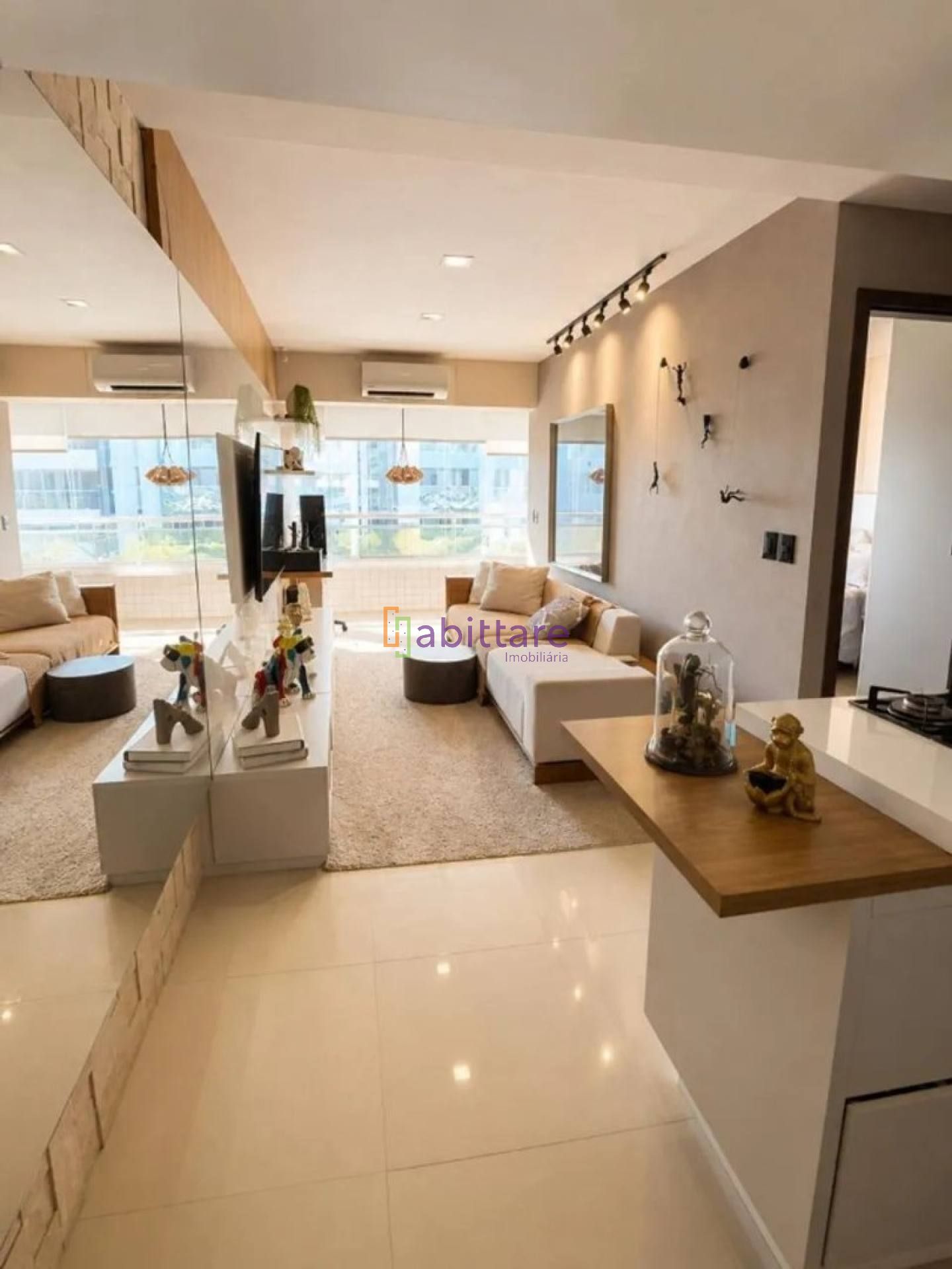 Apartamento Mobiliado no Ed. Maritimus - 45m² com 1 quarto na Península da Ponta D'areia
