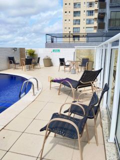 Apartamento Mobiliado no Ed. Maritimus - 45m² com 1 quarto na Península da Ponta D'areia