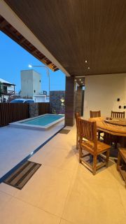 Condomínio Arcos da Mangaba - Casa com 3 suítes e espaço gourmet em Barreirinhas