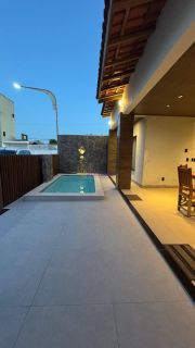 Condomínio Arcos da Mangaba - Casa com 3 suítes e espaço gourmet em Barreirinhas