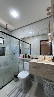Condomínio Arcos da Mangaba - Casa com 3 suítes e espaço gourmet em Barreirinhas