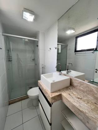 Alugo Apartamento semi mobiliado com 2 quartos (1 suíte) no Grand Park Águas