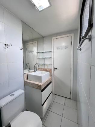 Alugo Apartamento semi mobiliado com 2 quartos (1 suíte) no Grand Park Águas