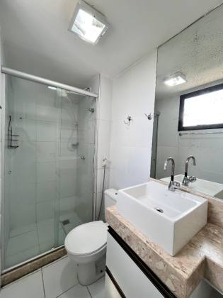 Alugo Apartamento semi mobiliado com 2 quartos (1 suíte) no Grand Park Águas