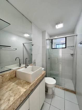 Alugo Apartamento semi mobiliado com 2 quartos (1 suíte) no Grand Park Águas
