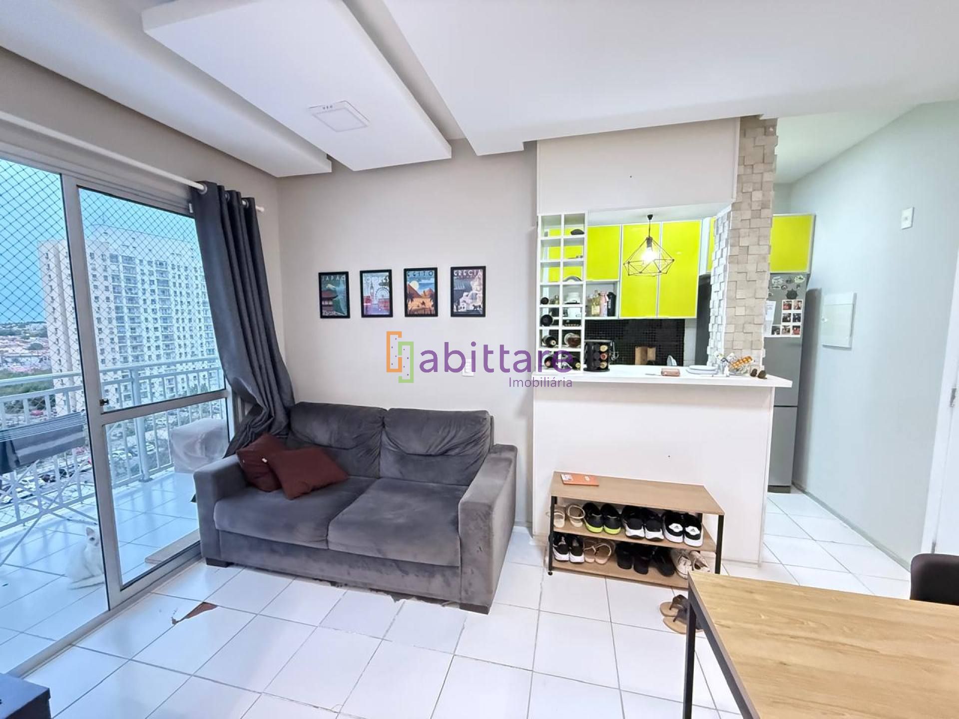 Apartamento no Brisas Altos do Calhau de 57m² com 2 quartos (1 suíte)