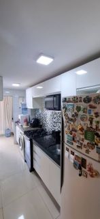 Apartamento de 65m² com 03 quartos (1 suíte) no Alto do Calhau Residence