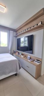 Apartamento de 65m² com 03 quartos (1 suíte) no Alto do Calhau Residence