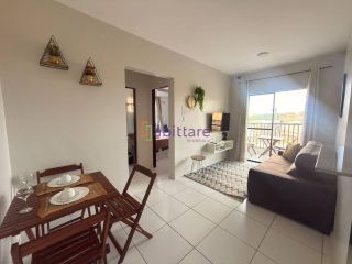 Alugo apartamento com 2 quartos no Eco Space III - Semi mobiliado