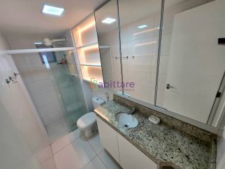 Nautic Residence - Apartamento com 2 quartos (1 suíte) na Península da Ponta D'areia - Vista mar e lagoa