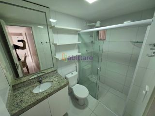 Nautic Residence - Apartamento com 2 quartos (1 suíte) na Península da Ponta D'areia - Vista mar e lagoa
